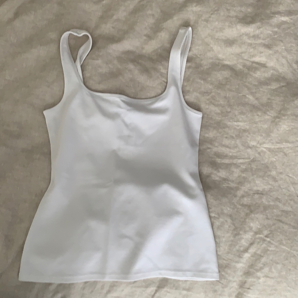 Express square neck tank